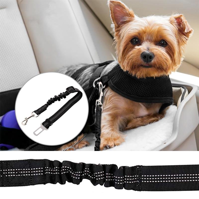 Adjustable Pet Seat Belt for Vehicle Nylon Pet Safety Seat Belts Heavy